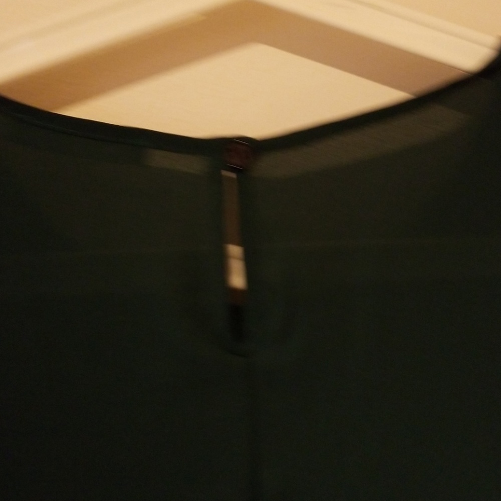 Forest green long sleeved top - Picture 4 of 5